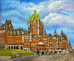 Mixed Media painting, Architecture Jenny, Art view