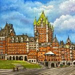 Mixed Media painting, Architecture Jenny, Cover view