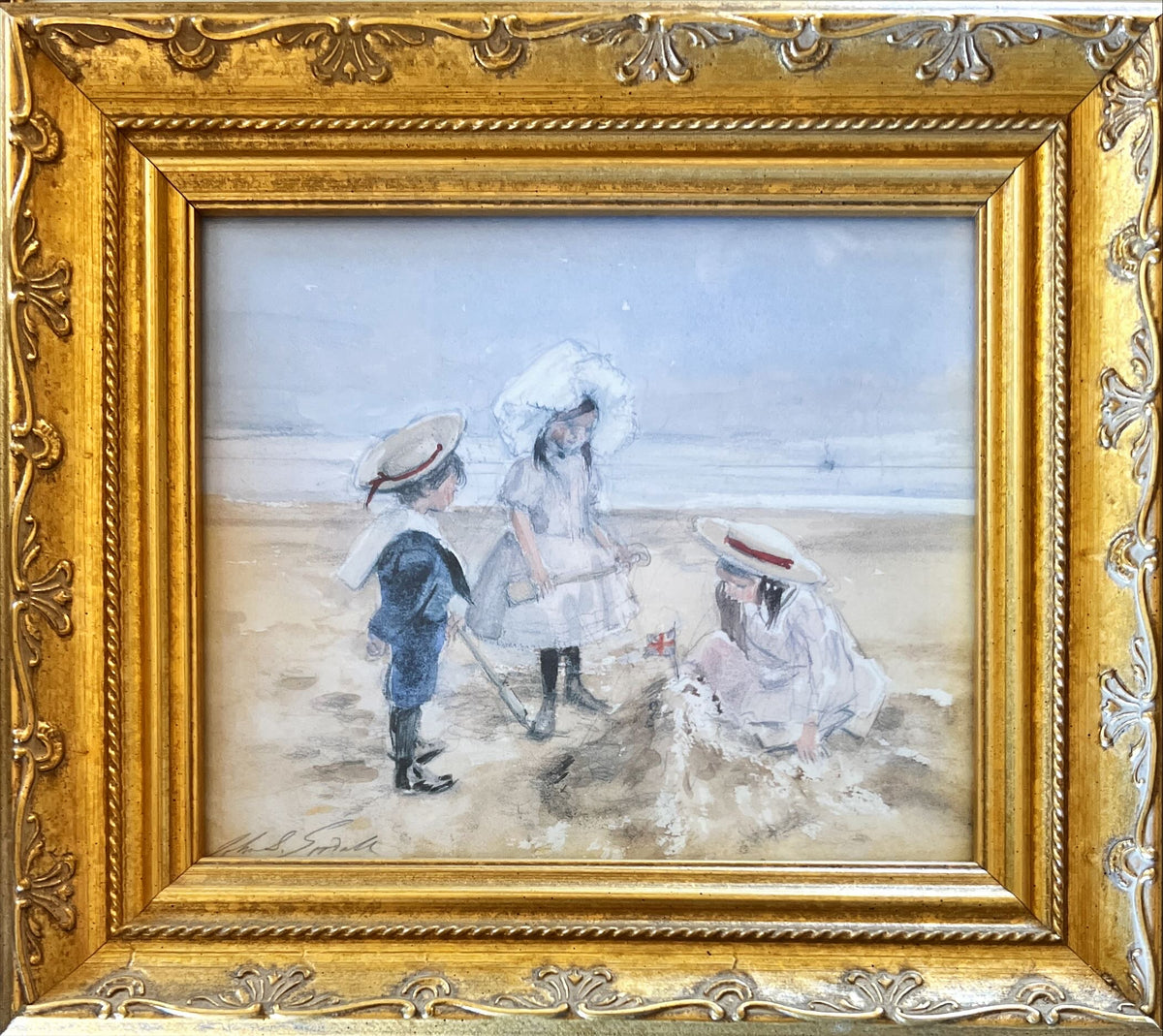 Print, Genre Scene, Unknown Artist, Front view