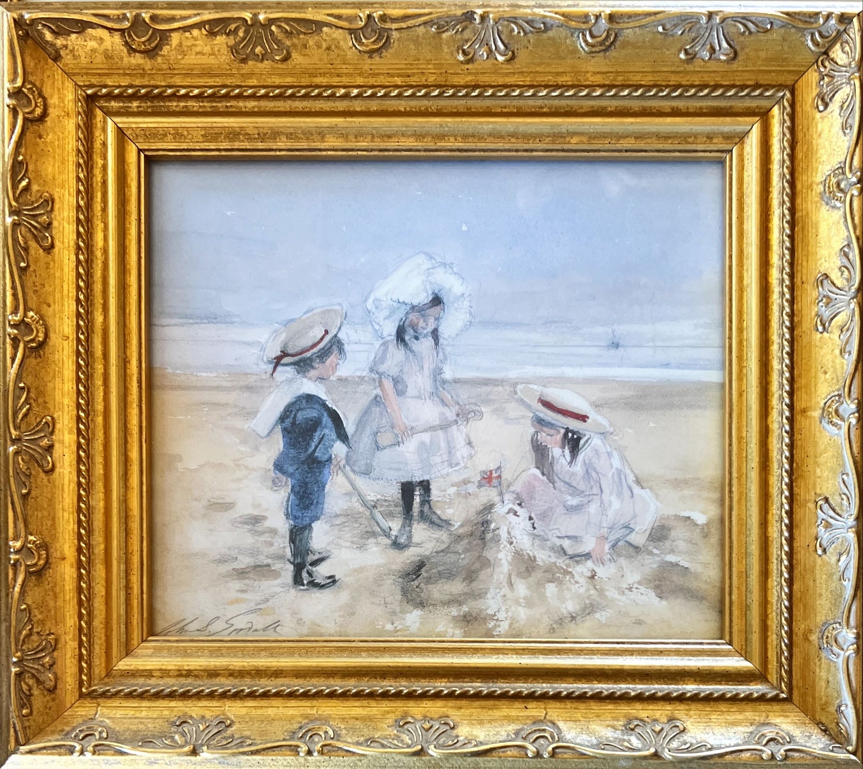 Print, Genre Scene, Unknown Artist, Front view