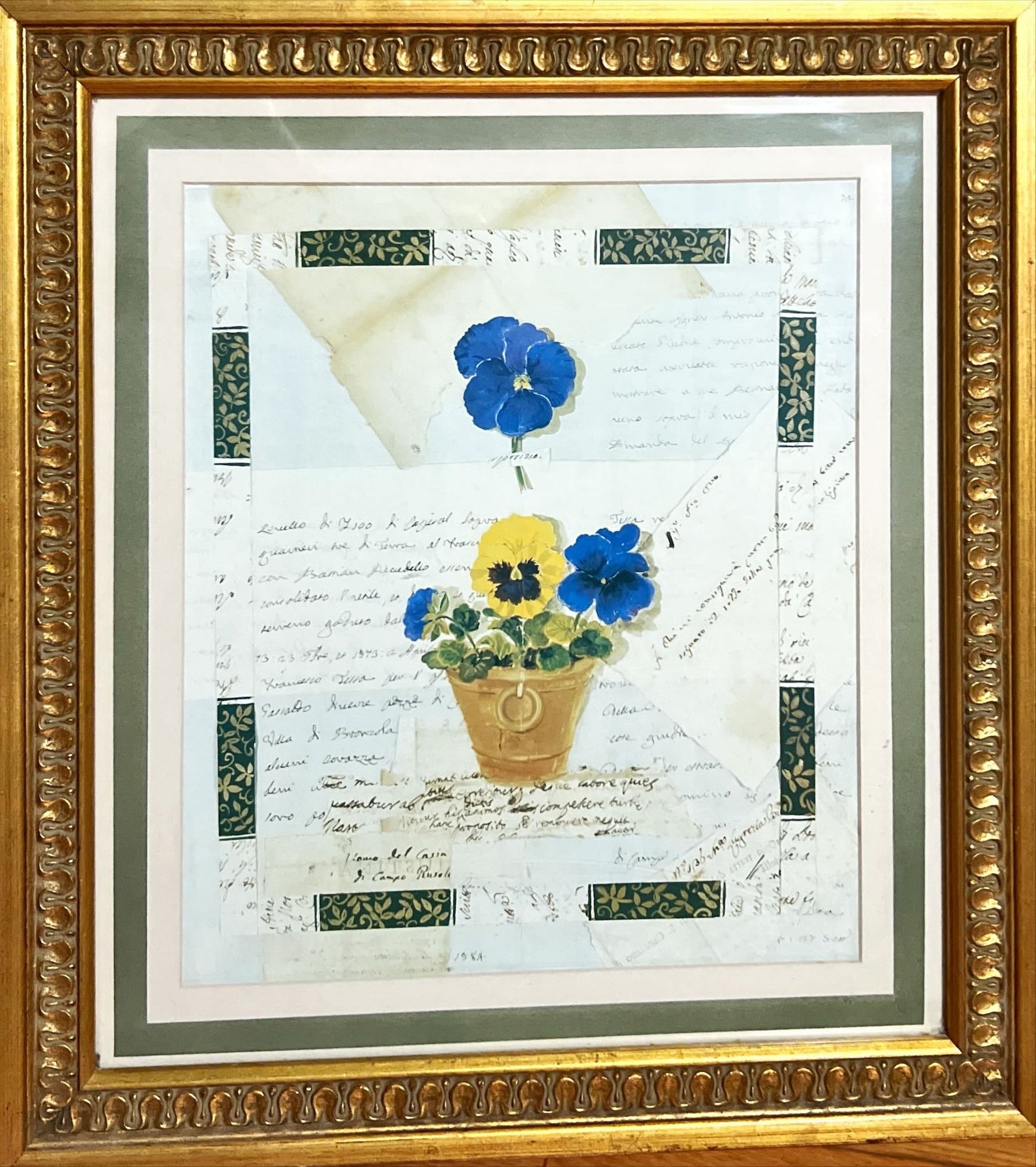 Print, Floral, Unknown Artist, Front view