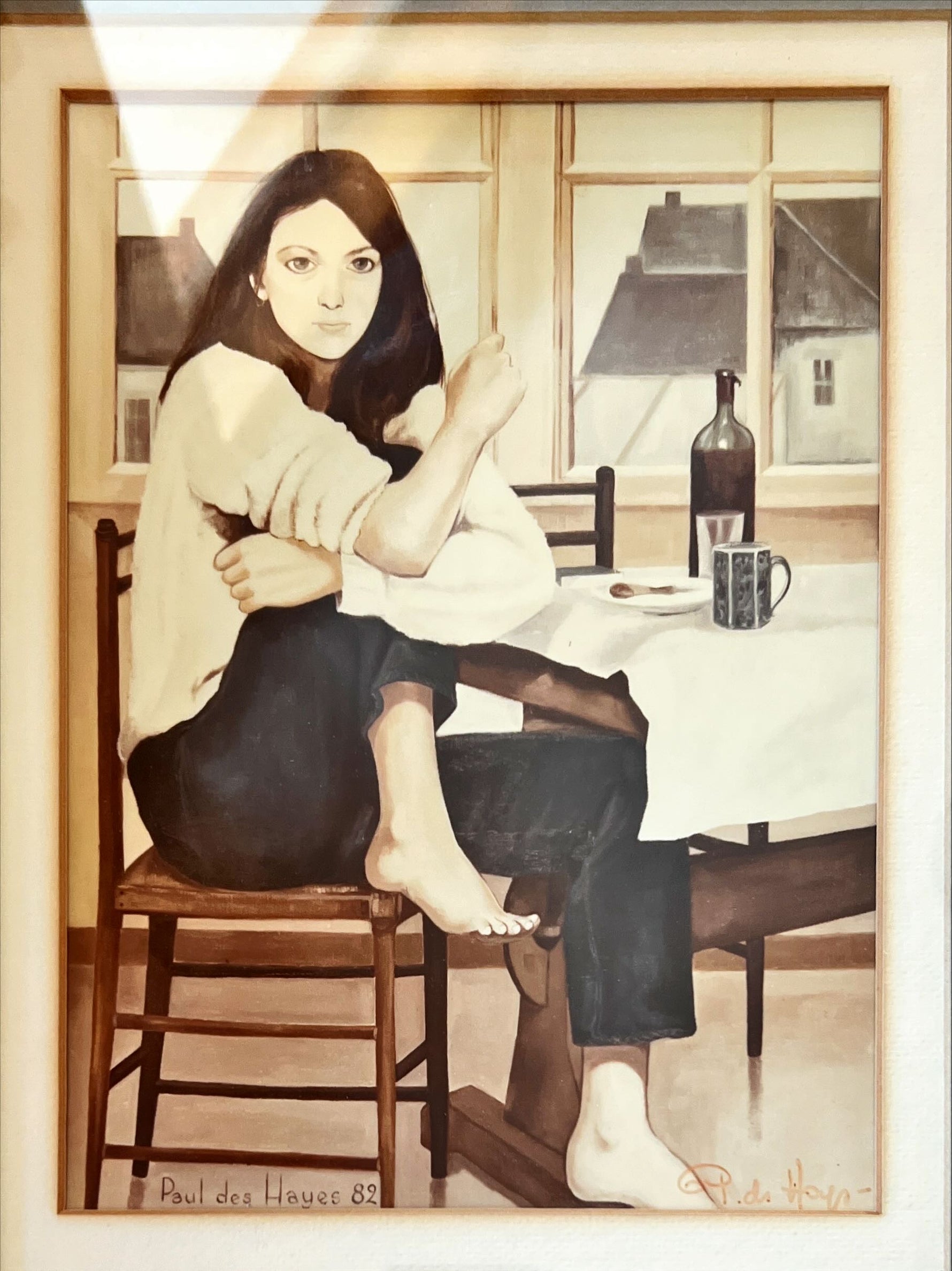 Print, Portrait, Paul des Hayes, Art view
