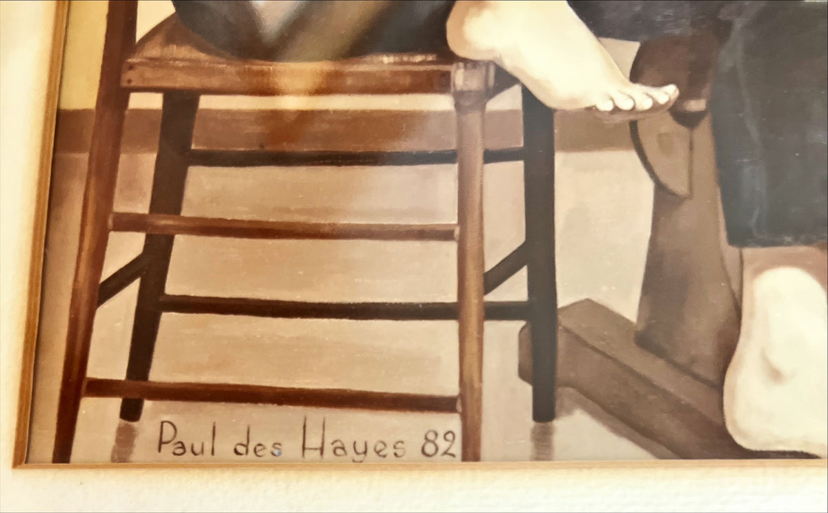Print, Portrait, Paul des Hayes, Date view