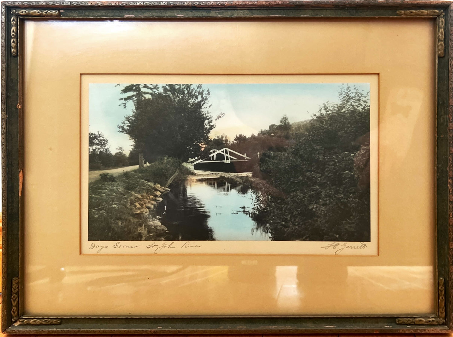 Photo, Landscape F.E. Garrett, Front view