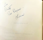 Book, Biography, Memoir, Literature, Lilian Ralph-Belanger, The Flower of the Flock, Signature view