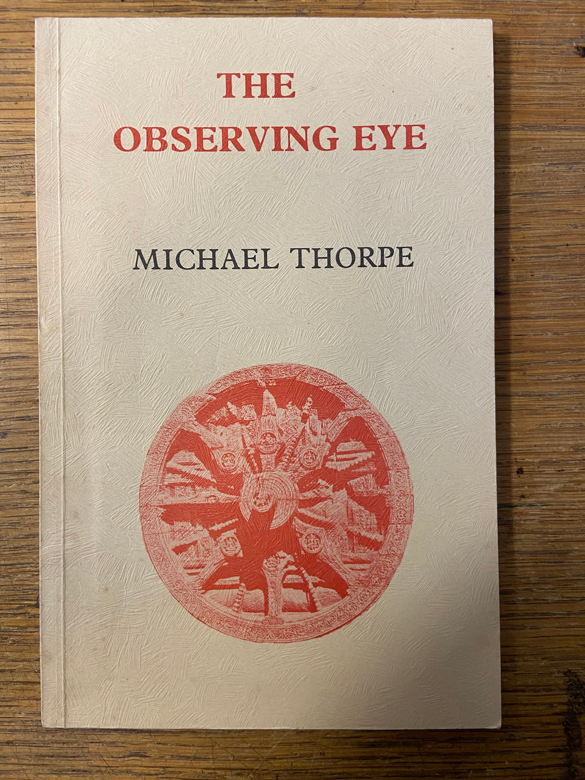 Book, Poetry, Literature, Michael Thorpe, The Observing Eye, Front view