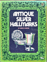 Book, Antique, Collectibles, Charles Korman, Antique Silver Hallmarks, Back view