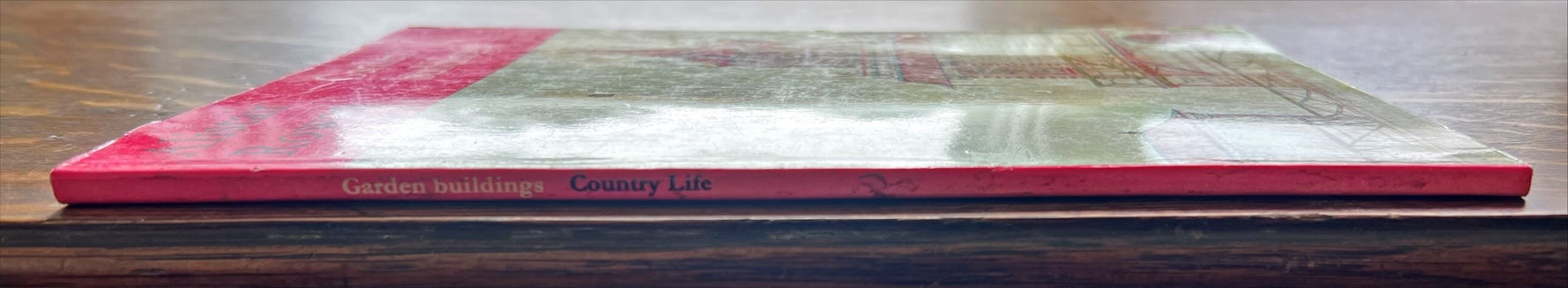 Book, Architecture, Alister Rowan, Garden Buildings, Spine view