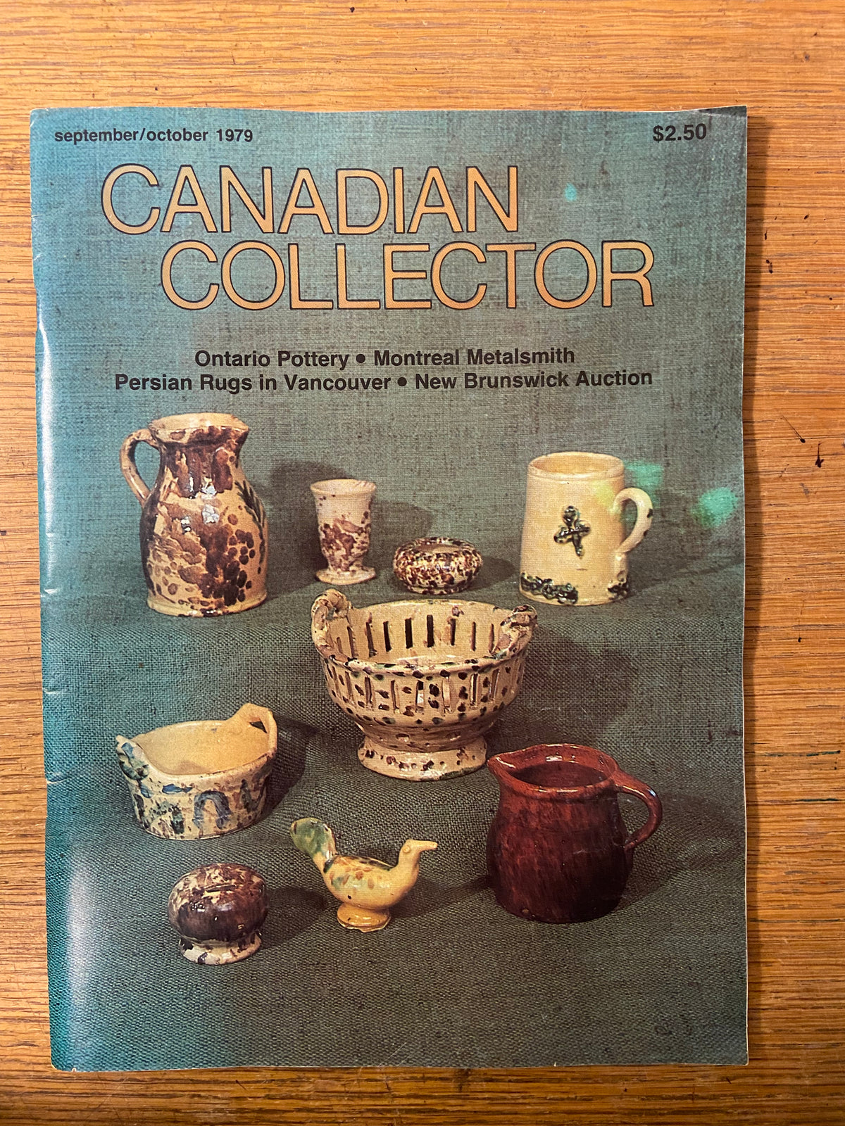 Magazine, Antique, Collectibles, , Canadian Collector Magazine, Vol. 14, No. 5, September/October 1979, Front view