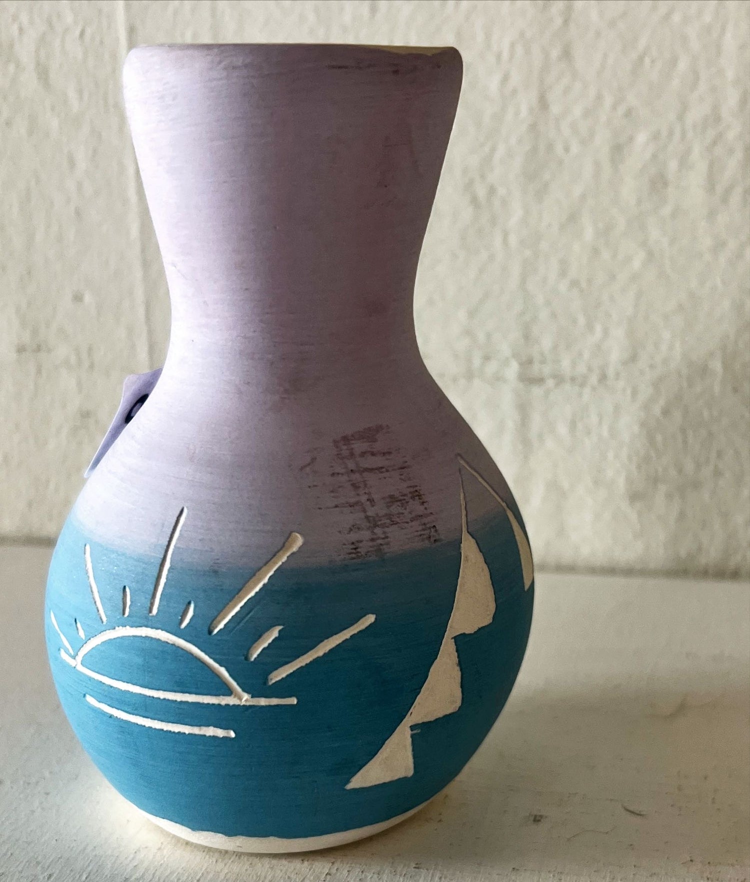 Craft work, Pottery, Material: Clay, PARMELEE, Side view