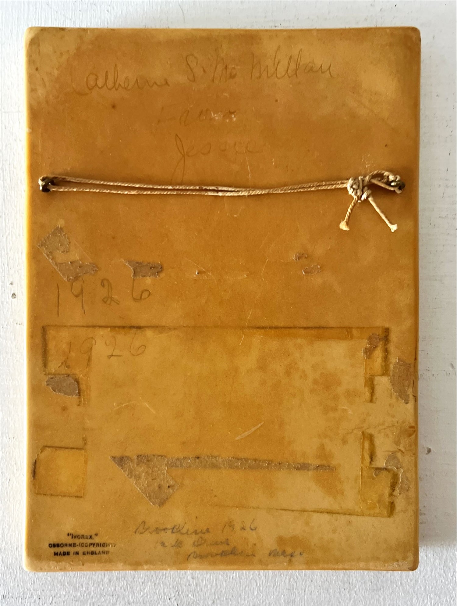 Decor, Wall Decor, “Appeal To The Great Spirit” Ivorex Plaque by Osbourne, Osbourne, Front view