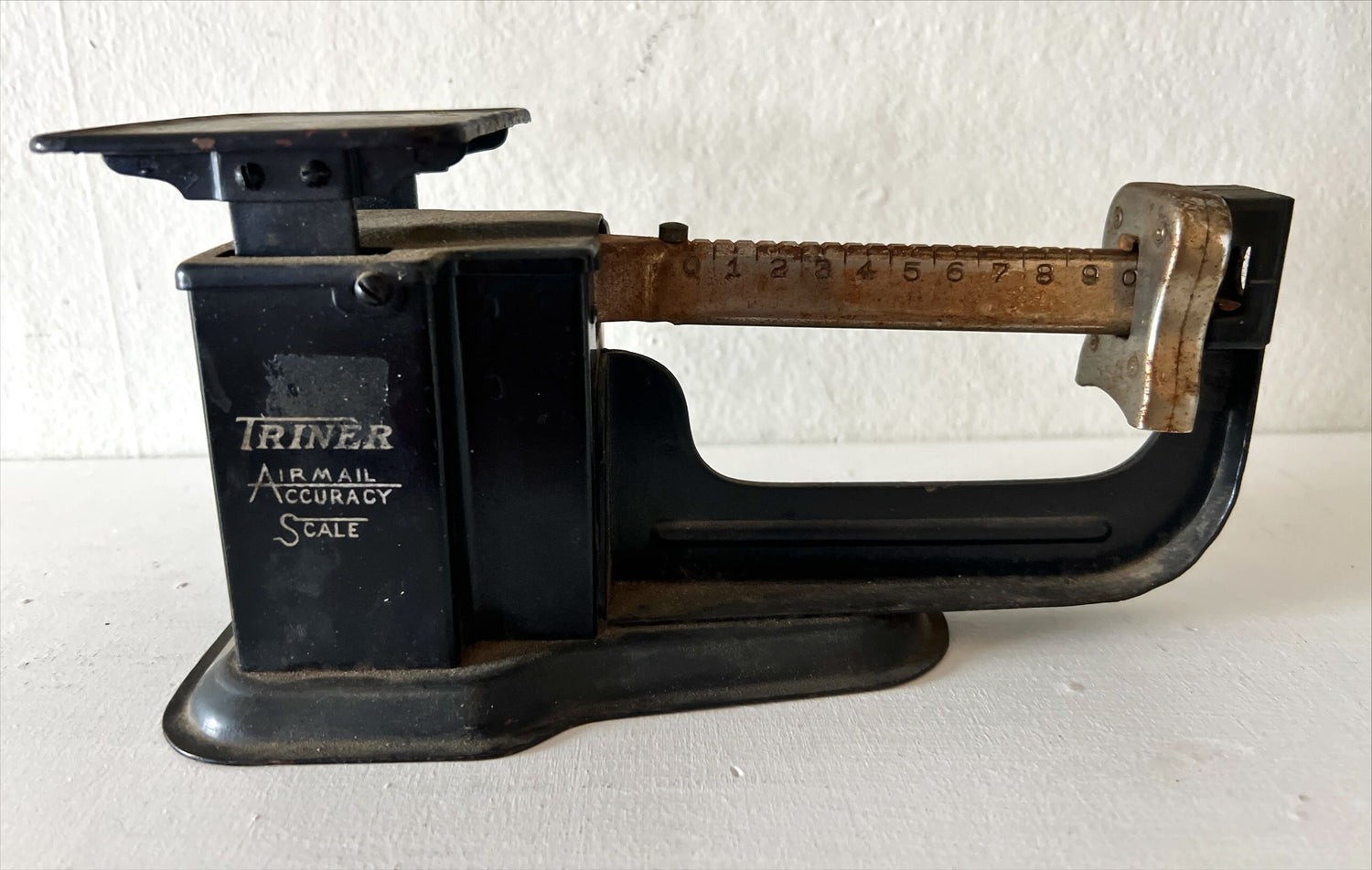 Home, Kitchenware, Tool, Triner All Steel Air Mail  and Security Scale, Triner, Front view