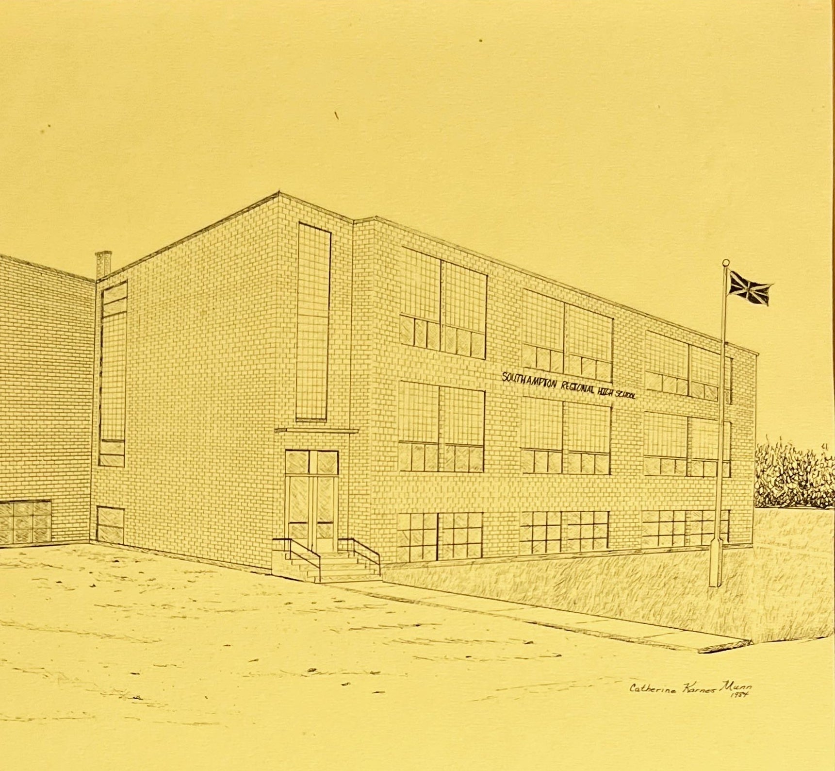 Ink painting, Architecture Catherine Karnes Munn, Cover view