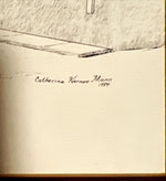 Ink painting, Architecture Catherine Karnes Munn, Signature view