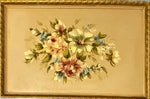 Mixed Media painting, Floral Unknown Artist, Front view