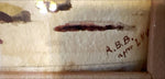 Watercolour painting, Landscape A.B.B., Signature view