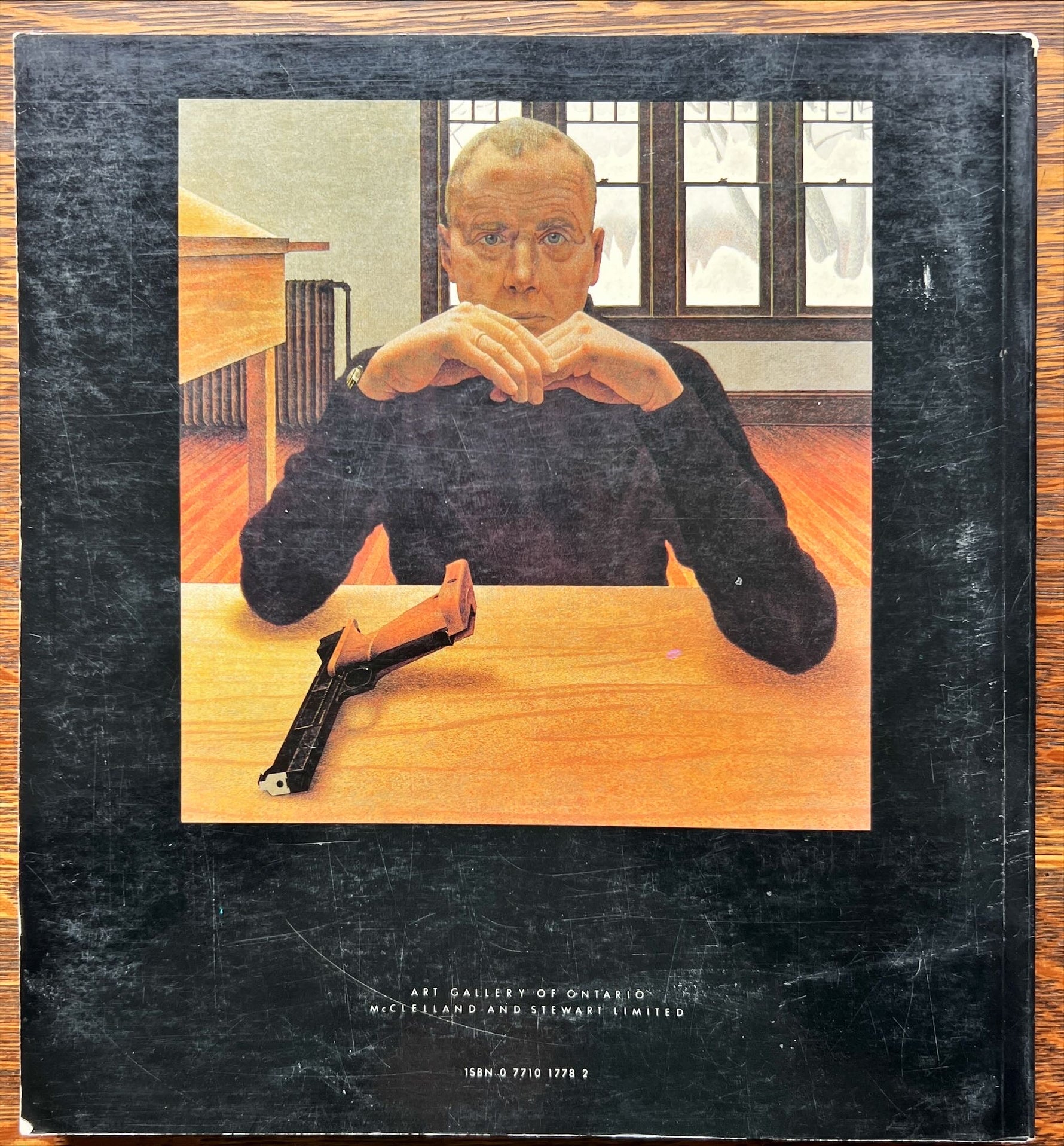 Book, Arts, Artist, David Burnett, Colville, Back view