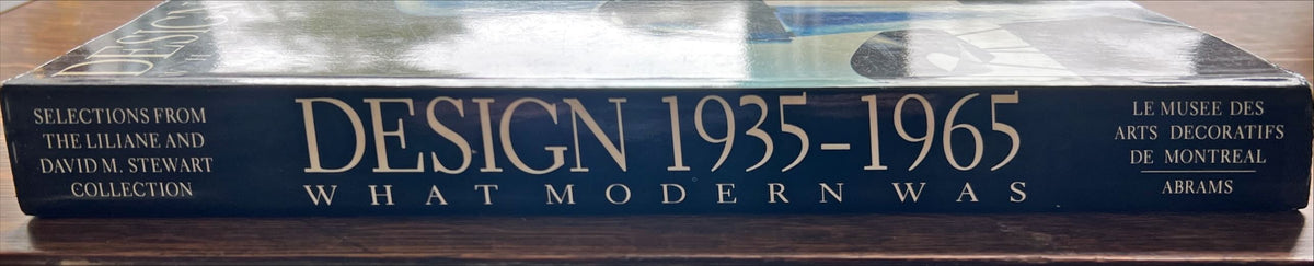 Book, Design, Decor, Ed. Martin Eidelberg, Design 1935-1965: What Modern Was, Spine view
