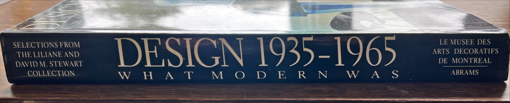 Book, Design, Decor, Ed. Martin Eidelberg, Design 1935-1965: What Modern Was, Spine view