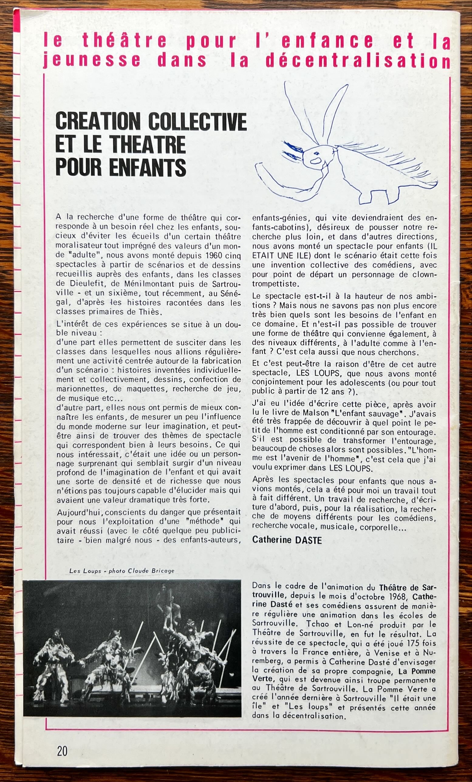 Magazine, Arts, L’Association Technique Pour L’Action Culturelle, atac Informations, Decembre 1970, numero: 27, Back view