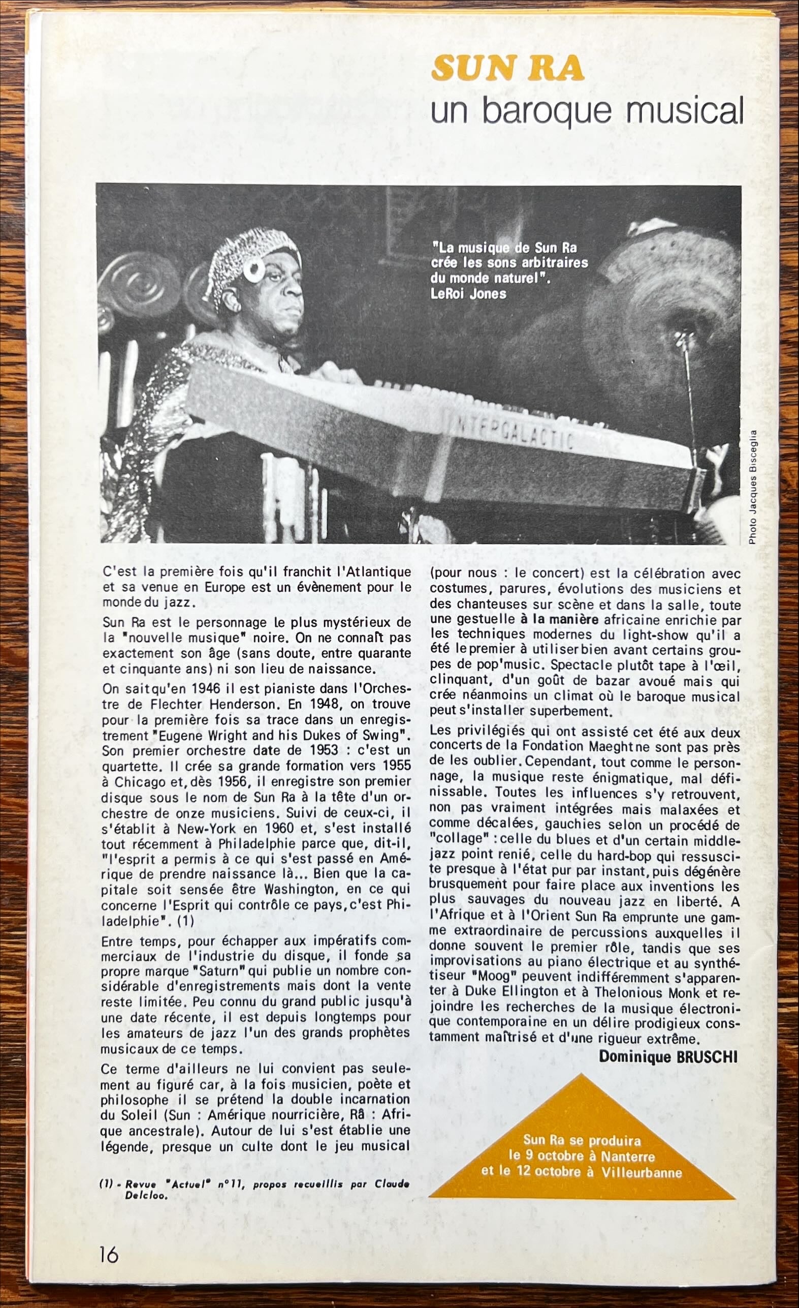 Magazine, Arts, L’Association Technique Pour L’Action Culturelle, atac Informations, Octobre 1970, numero: 25, Back view