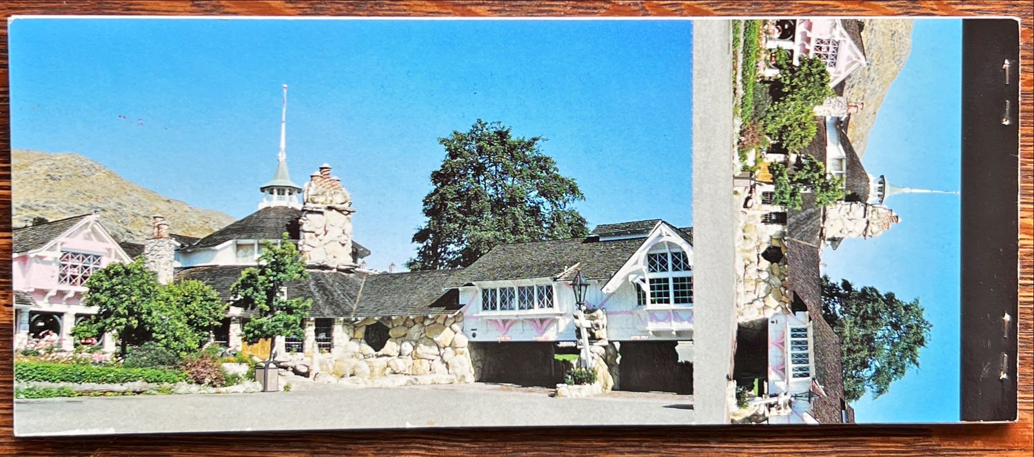 Post Card, Card, Madonna Inn San Louis Obispo, California Bonus Album 20 Postcards, 20 Miniatures, Madonna Inna San Luis Obispo, Front view