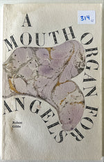 Book, Fiction, Robert Gibbs, A Mouth Organ for Angels, Front view