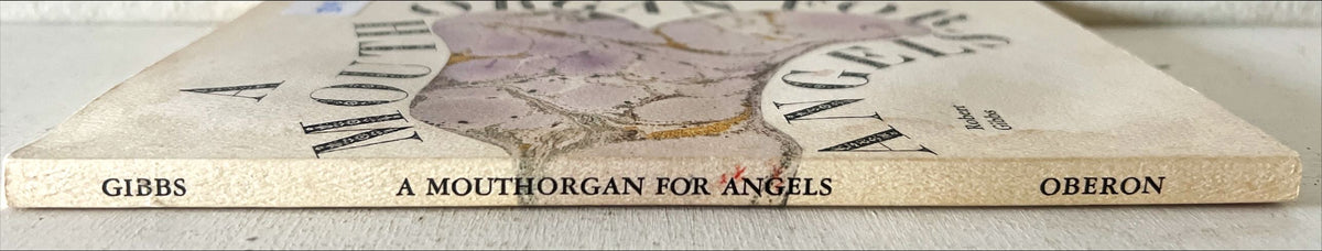 Book, Fiction, Robert Gibbs, A Mouth Organ for Angels, Spine view