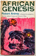 Book, Science, Education, Ardrey Robert, African Genesis: A Personal Investigation into the Animal Origins and Nature of Man, Front view