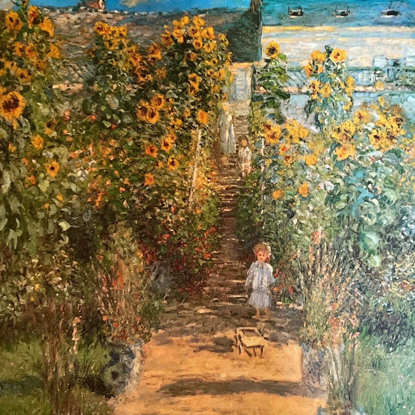 print, Genre Scene Claude Monet, Cover view
