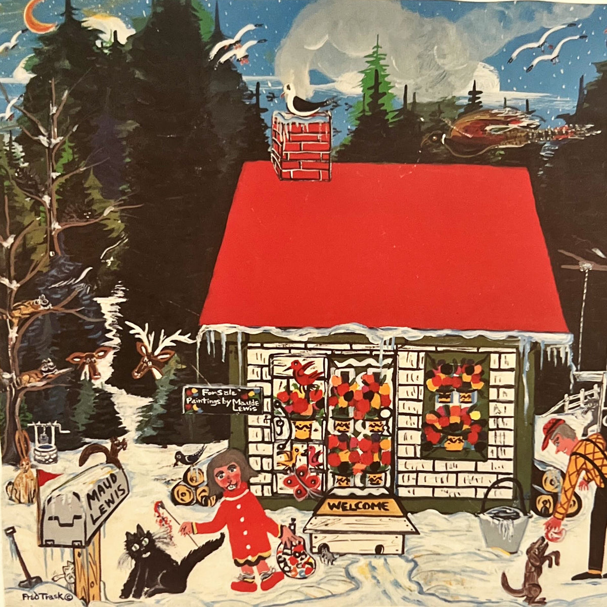 print, Genre Scene, Folk Fred Trask, Cover view
