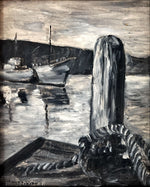 Mixed Media painting, Nautical May Johnson, Art view