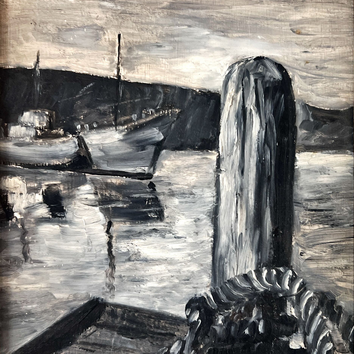 Mixed Media painting, Nautical May Johnson, Cover view