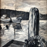 Mixed Media painting, Nautical May Johnson, Cover view