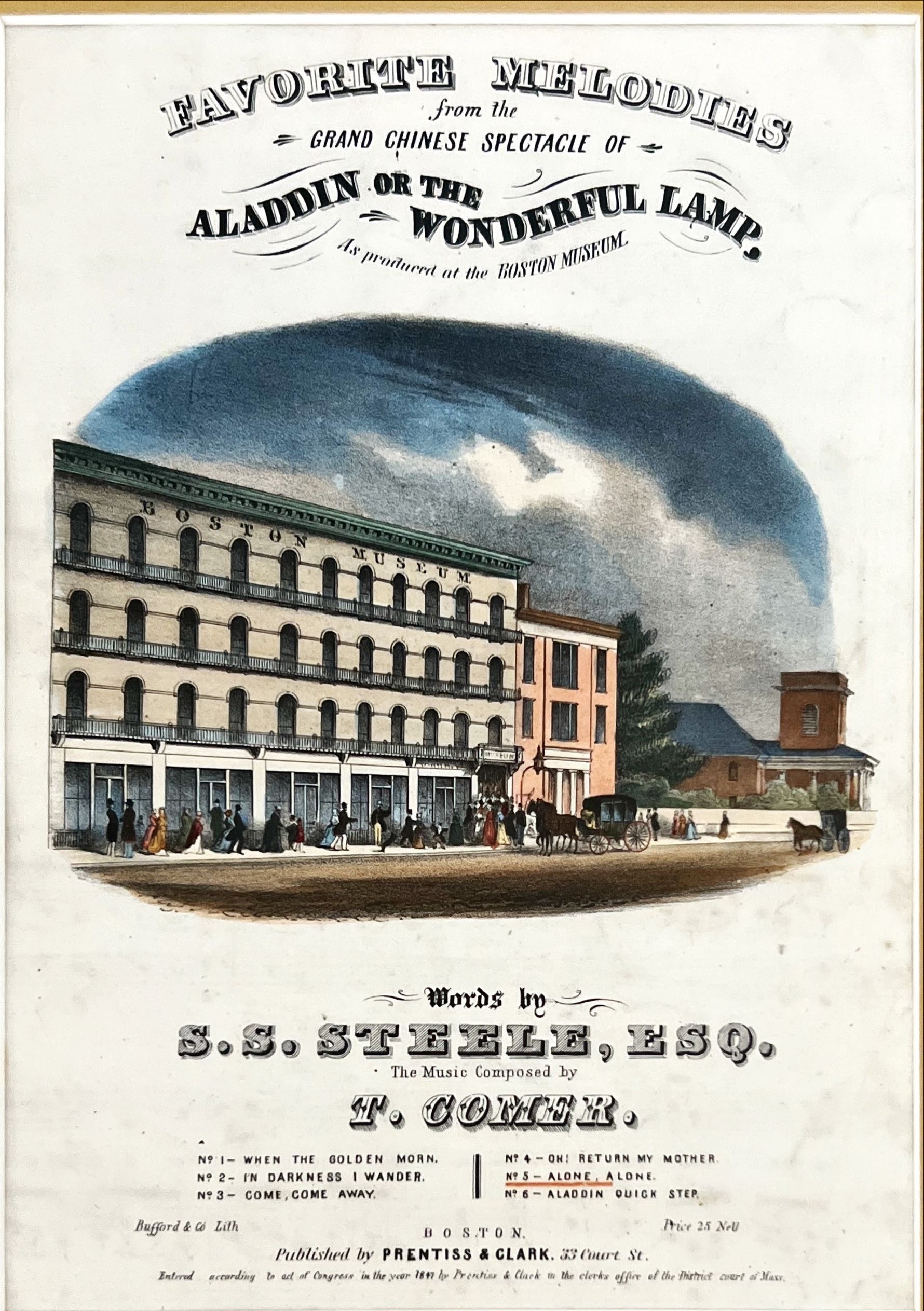 Print, Advertisement, Architecture, Buildings, Bufford & Co., Art view