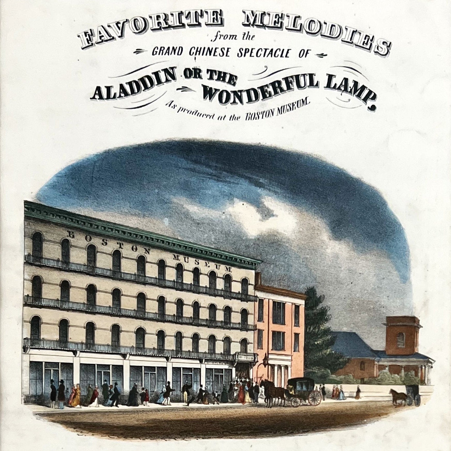 print, Advertisement, Architecture, Buildings Bufford & Co., Cover view