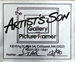 Print, Advertisement, Architecture, Buildings, Bufford & Co., Frame view