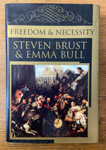 Book, Fiction, Steven Brust and Emma Bull, Freedom & Necessity, Front view
