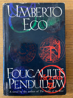 Book, Fiction, Umberto Eco, Foucault’s Pendulum, Front view