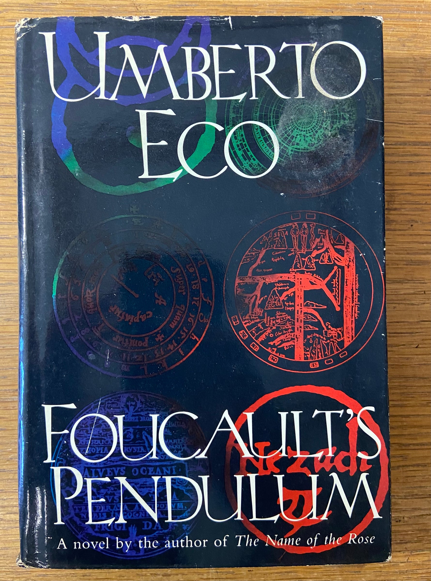 Book, Fiction, Umberto Eco, Foucault’s Pendulum, Front view