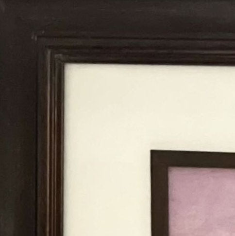 Home, Picture frame, Nice Brown Frame with White Matte and Glass, Cover view