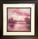 Home, Picture frame, Nice Brown Frame with White Matte and Glass, Cover view