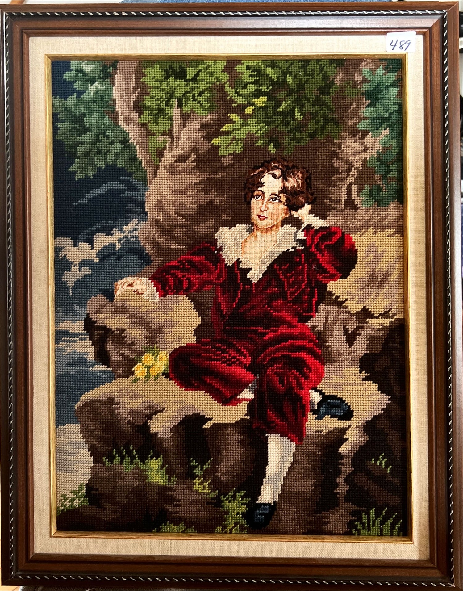 Craft work, Embroidery, Material: Textile, Unknown Artist, Front view