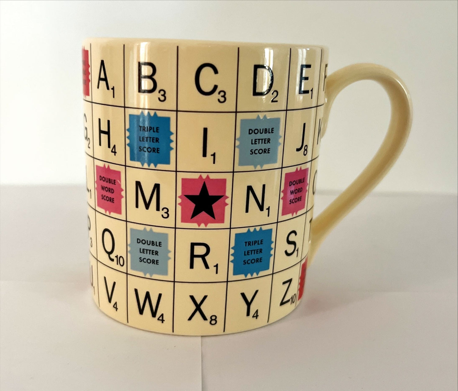 Home, Kitchenware, Scrabble “Triple Word Score” Mug, Wild & Wolf, Front view