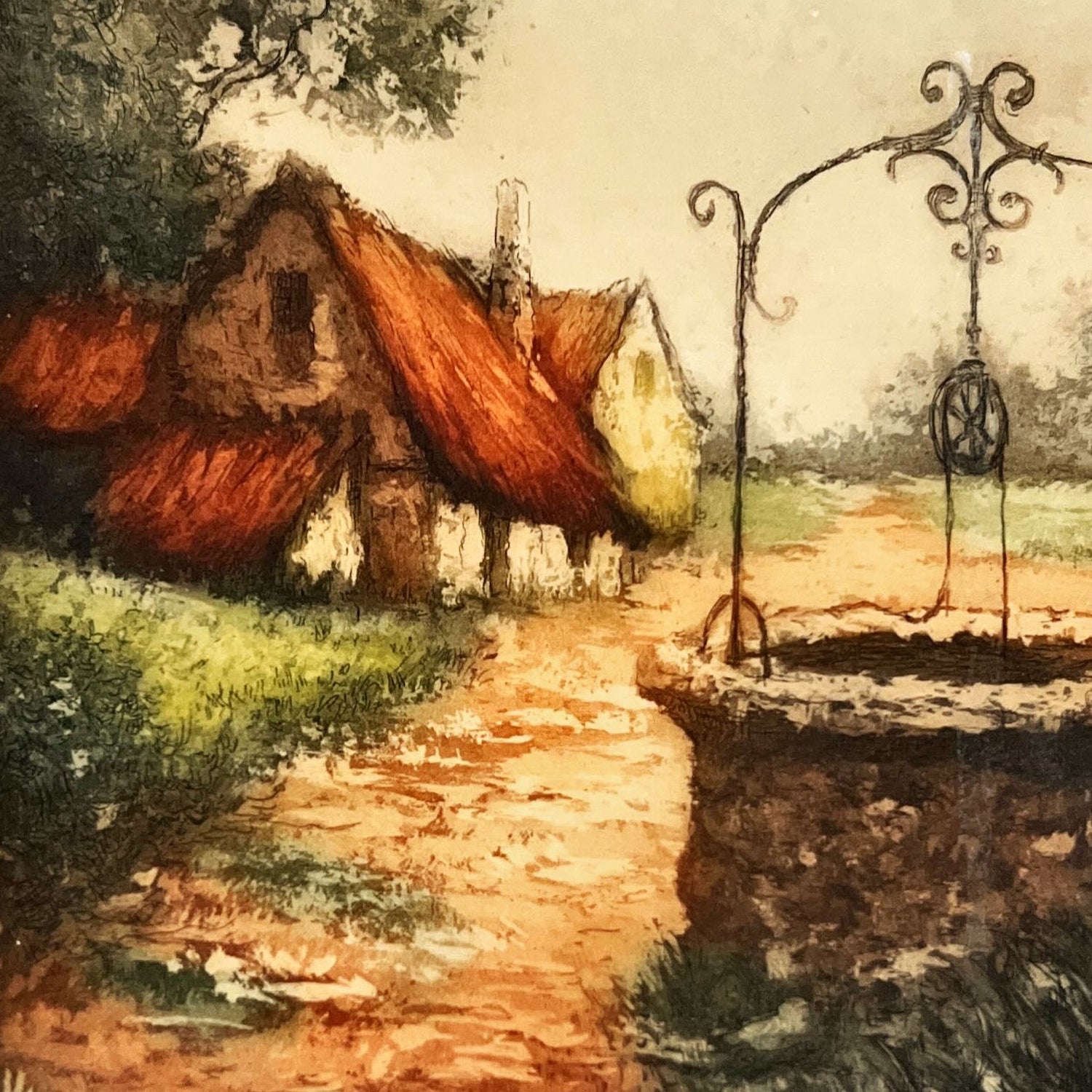 print, Landscape Unknown Artist, Cover view