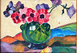 Oil painting, Floral Ron Jessullat, Art view