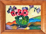 Oil painting, Floral Ron Jessullat, Front view