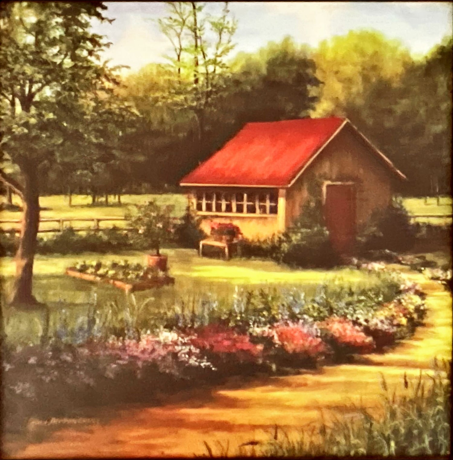 Print, Landscape, Lene Alston Casey, Art view