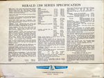 Booklet, Auto, Transport, Standard Triumph, Triumph Herald 1200, Back view
