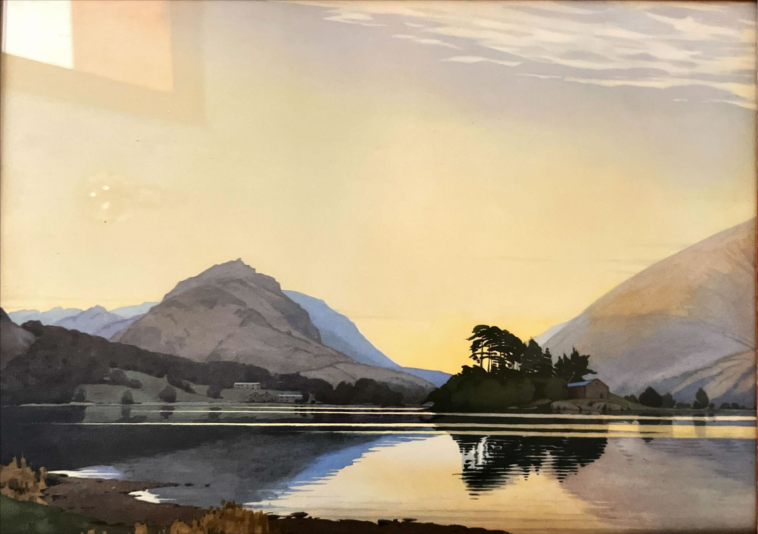 Print, Landscape, Unknown Artist, Art view